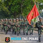 Tingkatkan Kemampuan Fisik, Prajurit Yonif 3 Marinir Laksanakan Hanmars