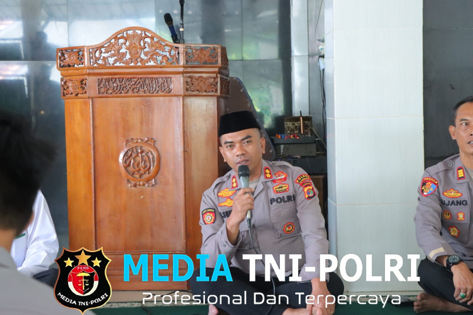 Serentak, Polres Tanggamus Gelar Pembinaan Rohani dan Mental untuk Seluruh Personel