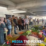 Satgas Pangan Polres Tulang Bawang Barat, Hadiri Kegiatan Pengecekan Harga Kebutuhan Pokok bersama Dinas Koperindag