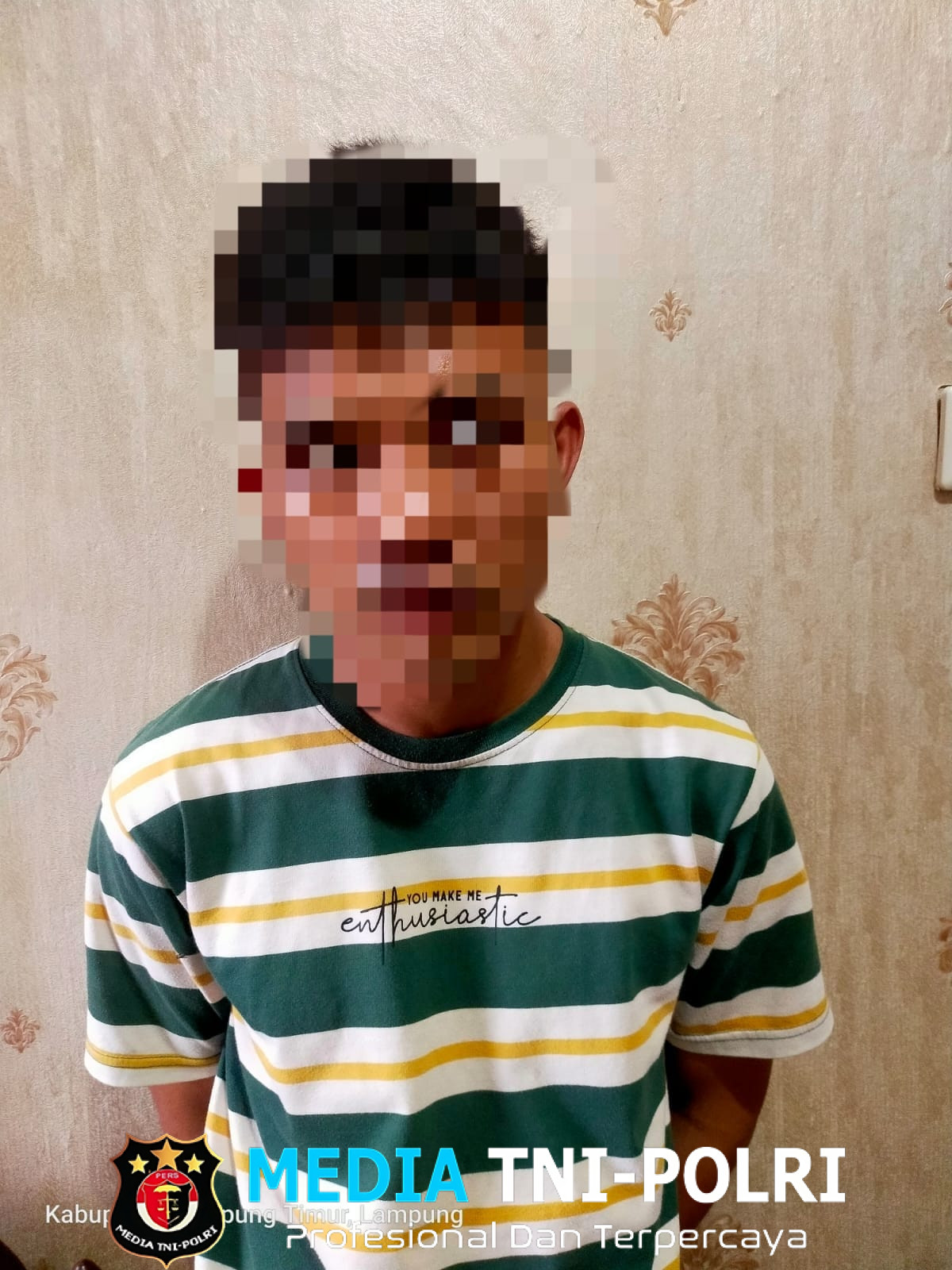 Bobol Rumah Saat Pemilik Pergi, Seorang Warga Jabung Serahkan Diri Ke Polisi