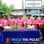 Bhayangkari Cabang Bojonegoro Panen Sayuran, Dukung Ketahanan Pangan