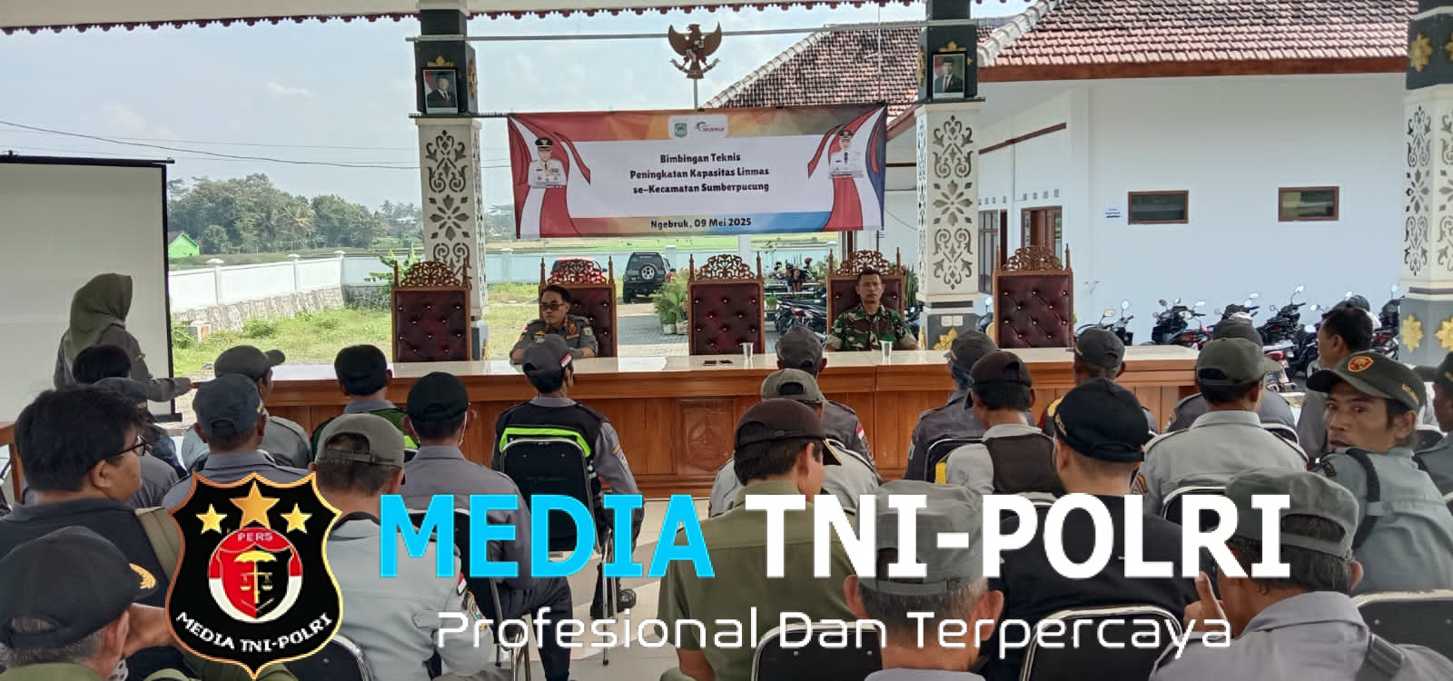 Koramil Sumberpucung Gelar Bimtek Peningkatan Kapasitas Linmas Kecamatan, Hadirkan Batuud dan Babinsa Ngebruk