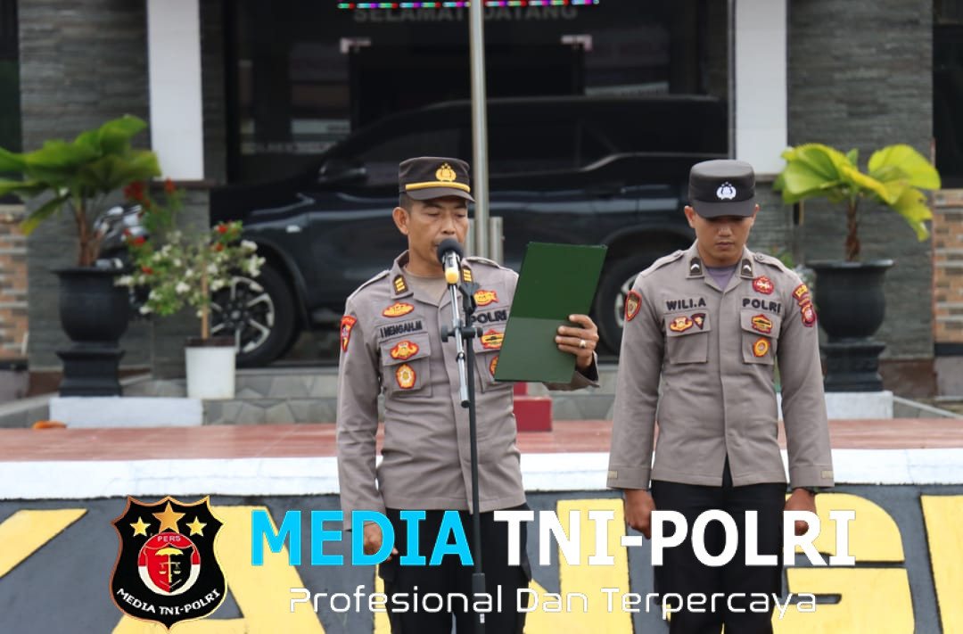 Polres Melawi Siapkan 198 Personel Jaga Kamtibmas Kondusif