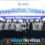 Dandim 0825/Banyuwangi Menghadiri Pelantikan Pengurus Askab PSSI Banyuwangi
