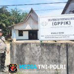 Beri Rasa Aman Warga Beribadah, Polsek Kuala Behe Rutin Laksanakan Pam Gereja