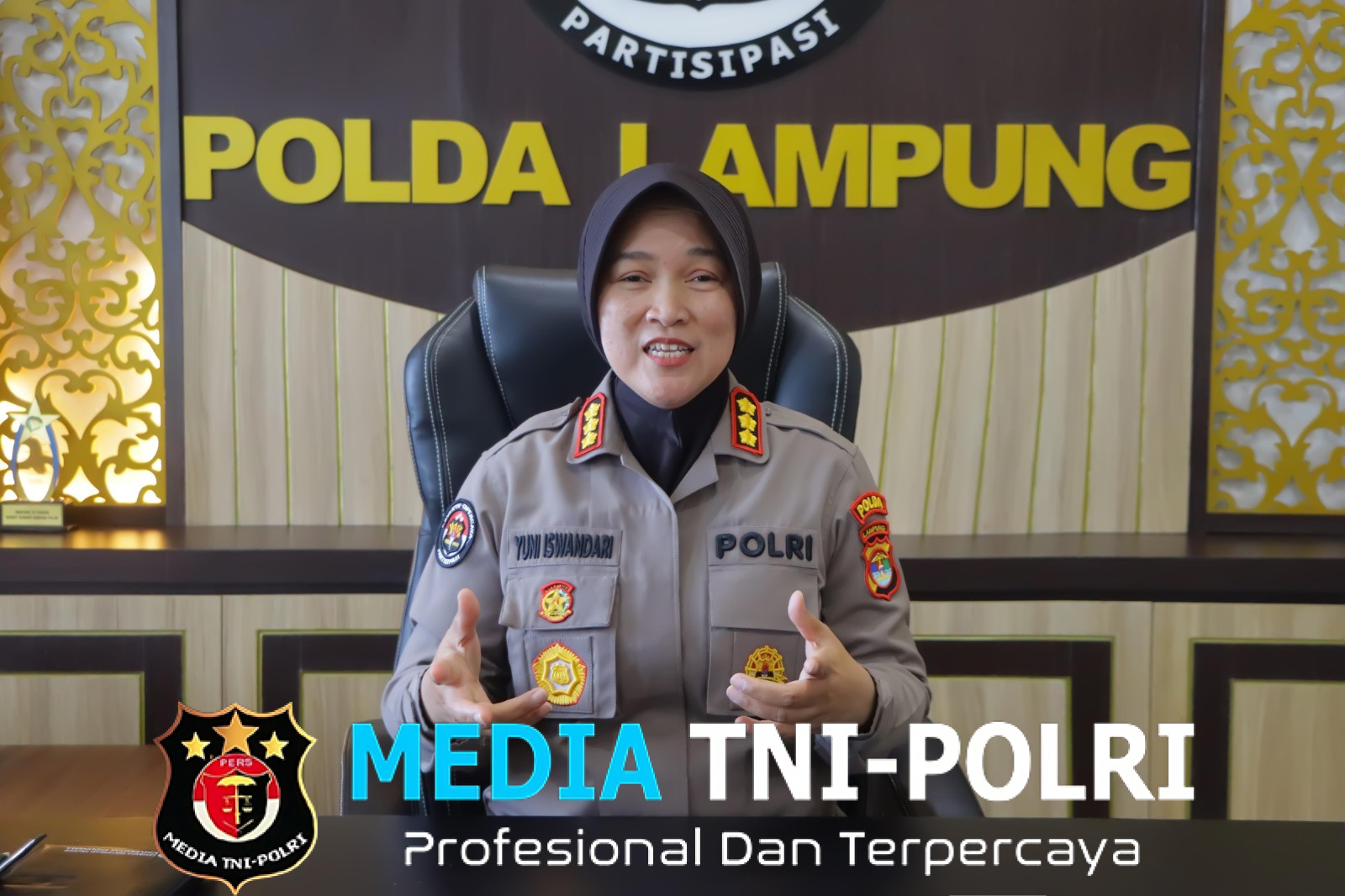 Polresta Bandar Lampung Turun Tangan Sambut Waisak dengan Hati