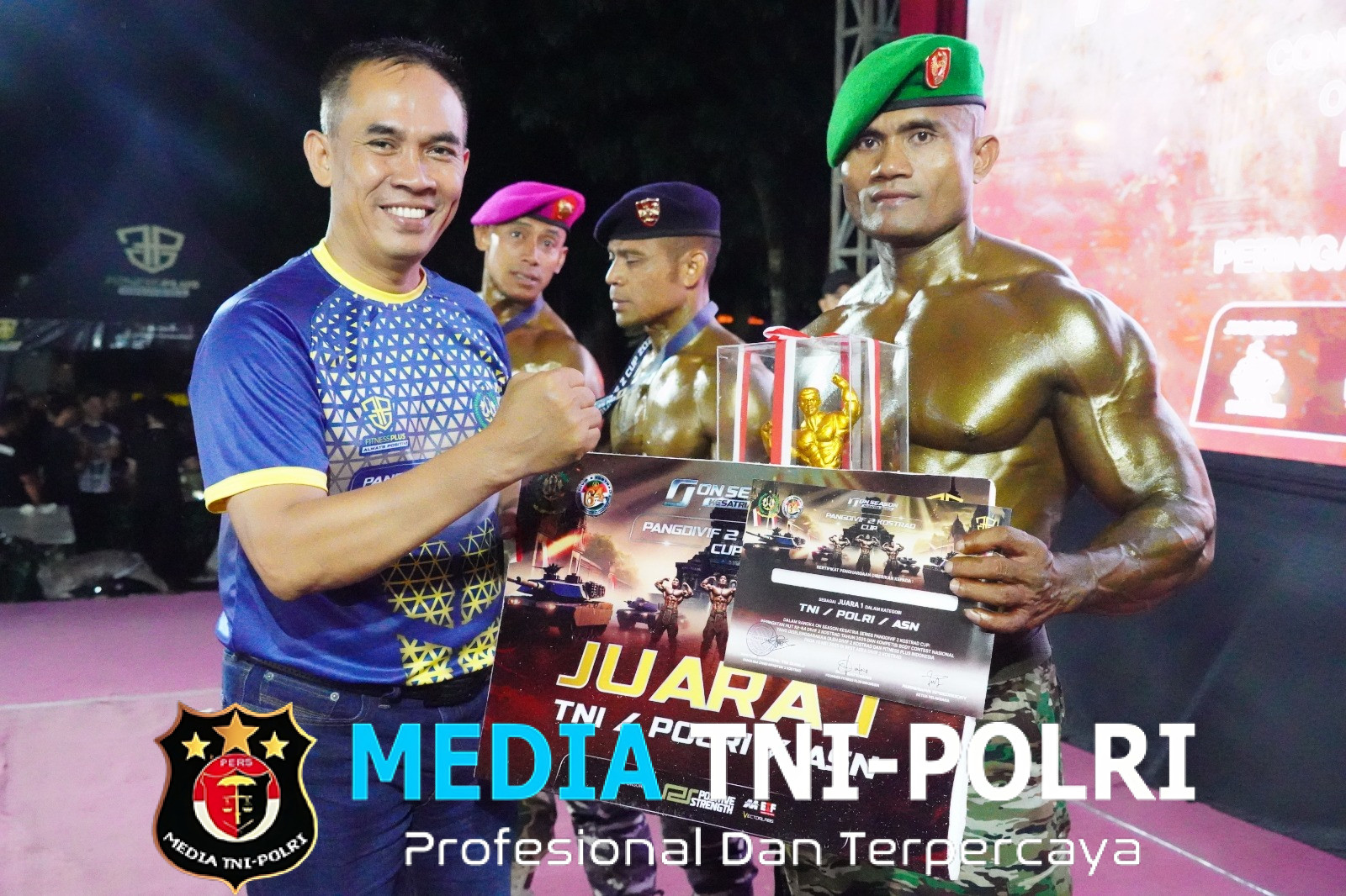 Kejuaraan Body Contest Divif 2 Kostrad Meriahkan HUT ke-64: 121 Peserta Tunjukkan Dedikasi dan Semangat Hidup Sehat