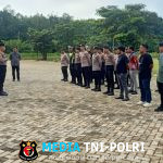 Berikan Rasa Aman kepada Masyarakat, Polres Tulang Bawang Barat Gelar Apel Siaga dan Patroli Selama Libur Panjang Hari Raya Waisak