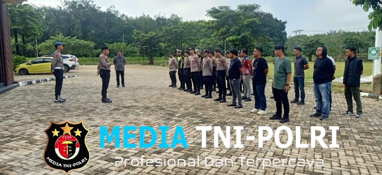 Berikan Rasa Aman kepada Masyarakat, Polres Tulang Bawang Barat Gelar Apel Siaga dan Patroli Selama Libur Panjang Hari Raya Waisak