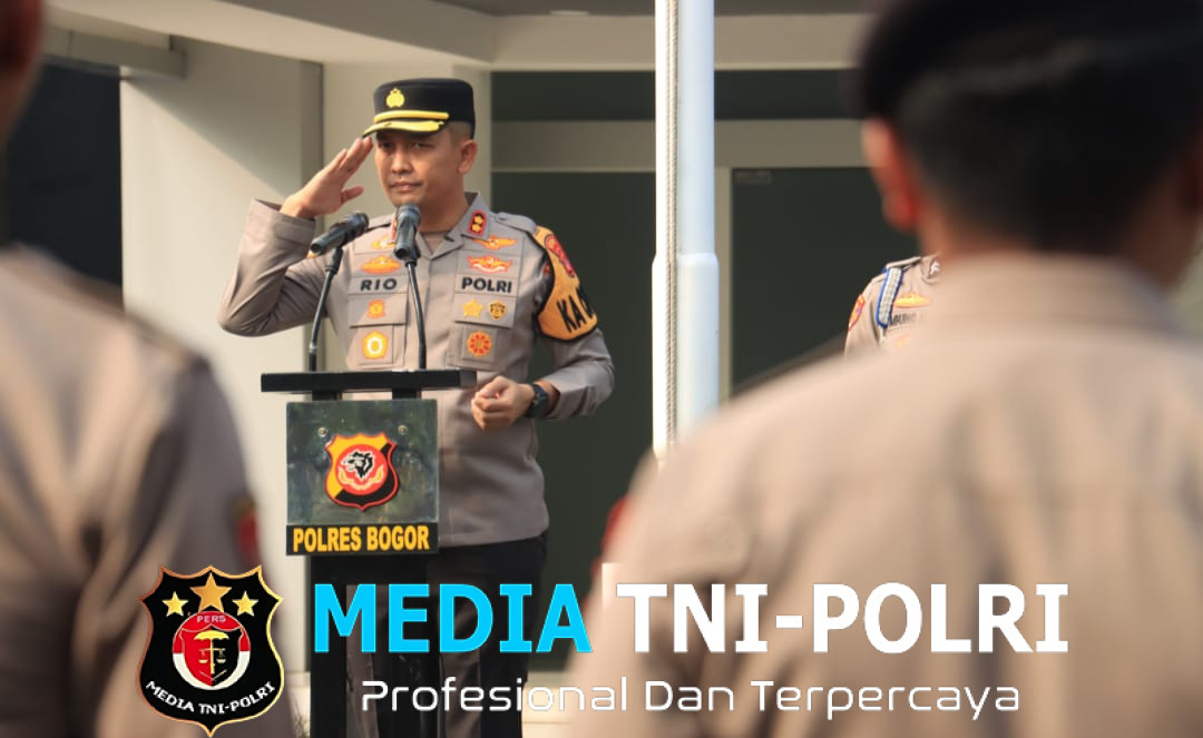 Kapolres Bogor Pimpin Apel Pengamanan Libur Panjang Waisak, Tegaskan Komitmen Jaga Kelancaran Lalin dan Kamtibmas Aman