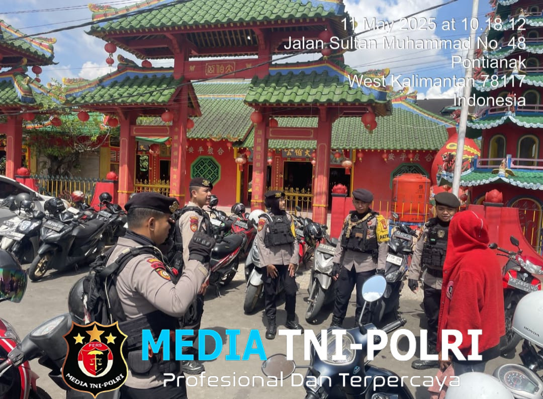 Tim Garda Khatulistiwa Ditsamapta Polda Kalbar Gelar Patroli Antisipasi Premanisme