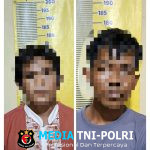 Gelapkan Sebuah Motor, 2 Warga Melinting Ditangkap Polres Lampung Timur