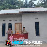 Rumah Reyot Diganti Harapan Baru, TNI-Polri dan Warga Bangun Tempat Tinggal Layak untuk Keluarga Buruh di Sidoluhur