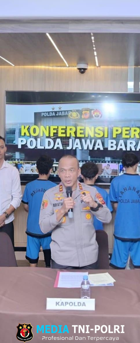Polda Jabar Bekuk 504 Preman dalam Operasi Pekat Lodaya 2025