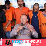 Polda Riau Konferensi Pers Pengungkapan Kasus Premanisme/Kejahatan Jalanan Hasil Operasi Pekat Lancang Kuning 2025