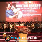 Polres Metro Tangerang Kota Nobar Sayap-sayap Patah 2 Olivia, Kapolres Kita Harus Waspada Ancaman Radikalisme di Lingkungan Kita