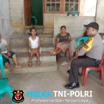 Cegah Premanisme, Bhabinkamtibmas Berikan Imbauan Kepada Masyarakat Desa Binaan