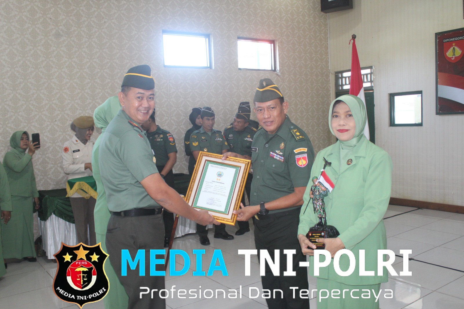 Dandim Boyolali Pimpin Pelepasan Kepala Staf Kodim 0724/Boyolali