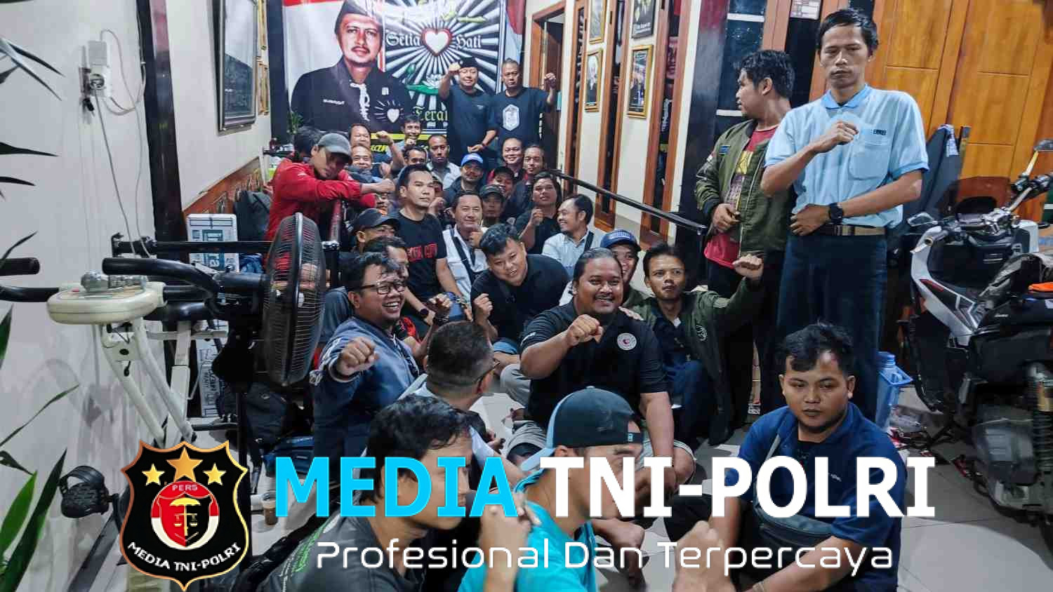 Garda Metal DHJ Kunjungi Kediaman Anggota DPRD Kabupaten Bekasi Ali Nur Hamzah