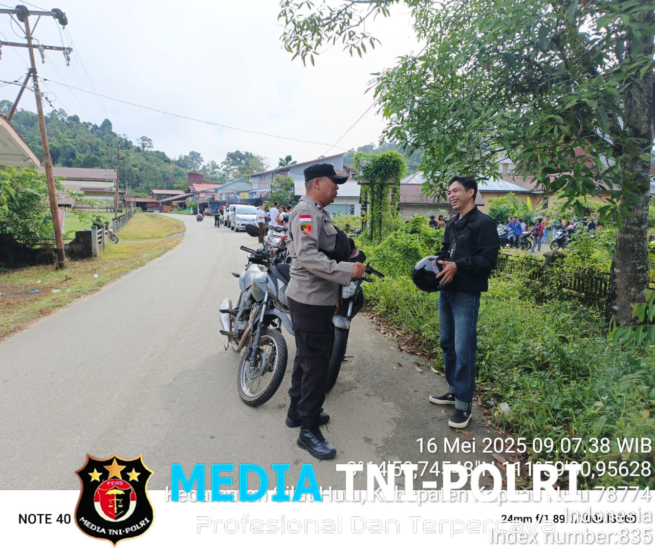 Patroli Anti Premanisme dan Pengaturan Jalan oleh Polsek Silat Hulu Jaga Stabilitas Kamtibmas