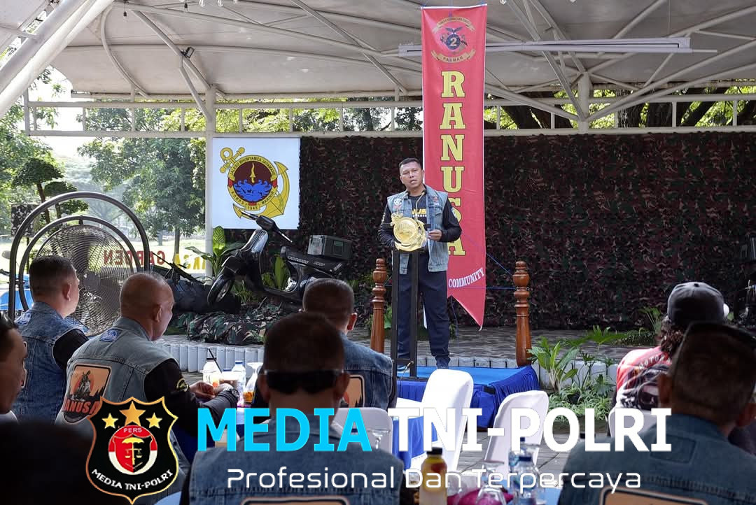 Komandan Pasmar 2 Resmikan Ranusa Scooter Community Sebagai Wadah Kreativitas Prajurit