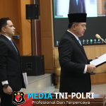 Lantik Pejabat Pimpinan Tinggi Pratama, Sekjen Kemendagri Tekankan Adaptasi Struktur Baru