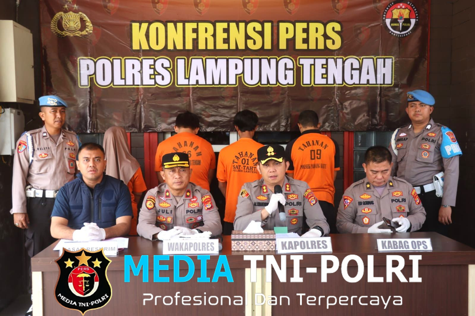 Polres Lampung Tengah Ungkap Kasus Pembunuhan Santri, Dua Pelaku Masih di Bawah Umur
