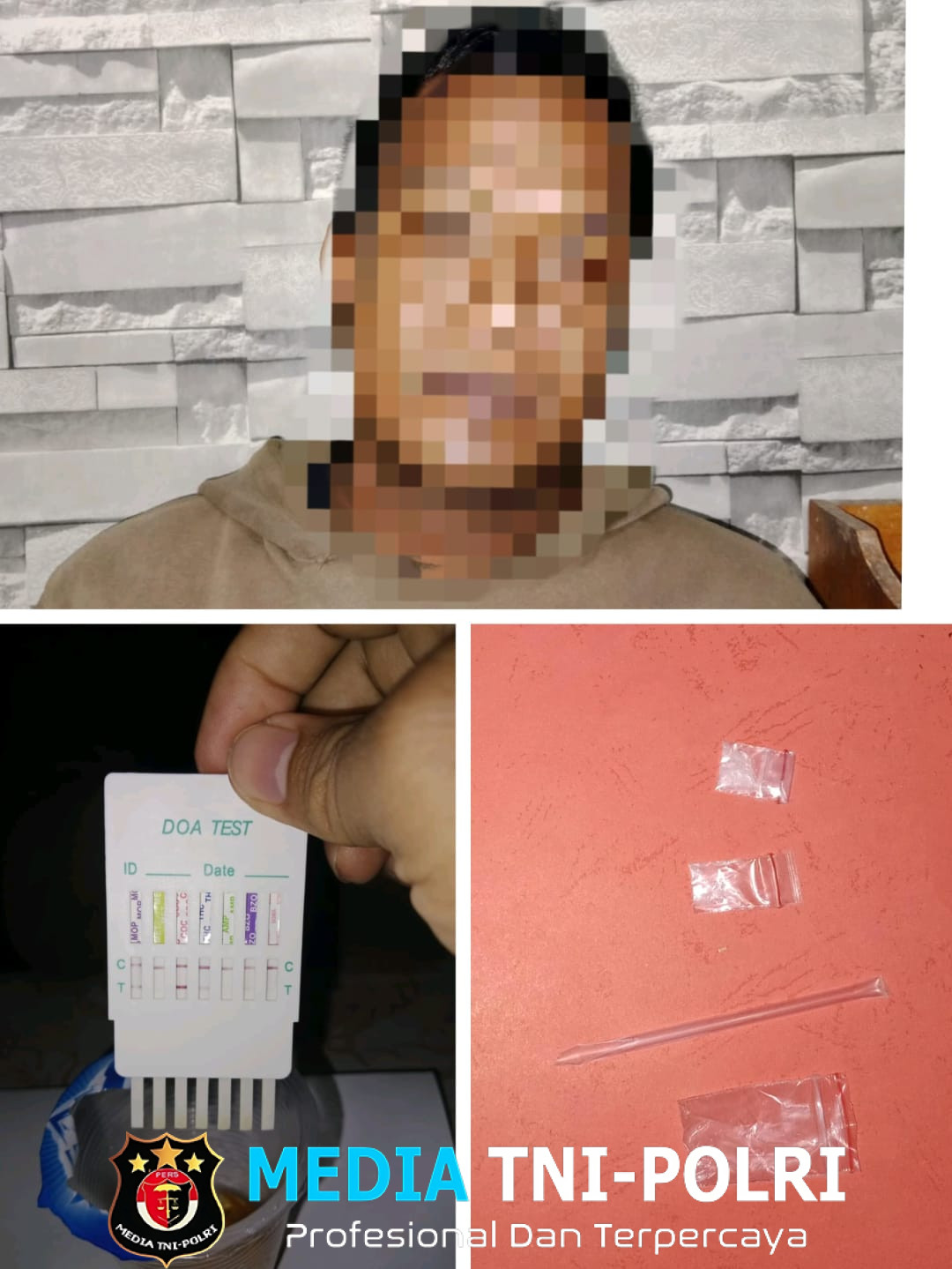 Sering Digunakan Pesta Sabu, Polisi Gerebek Sebuah Rumah di Lampung Timur