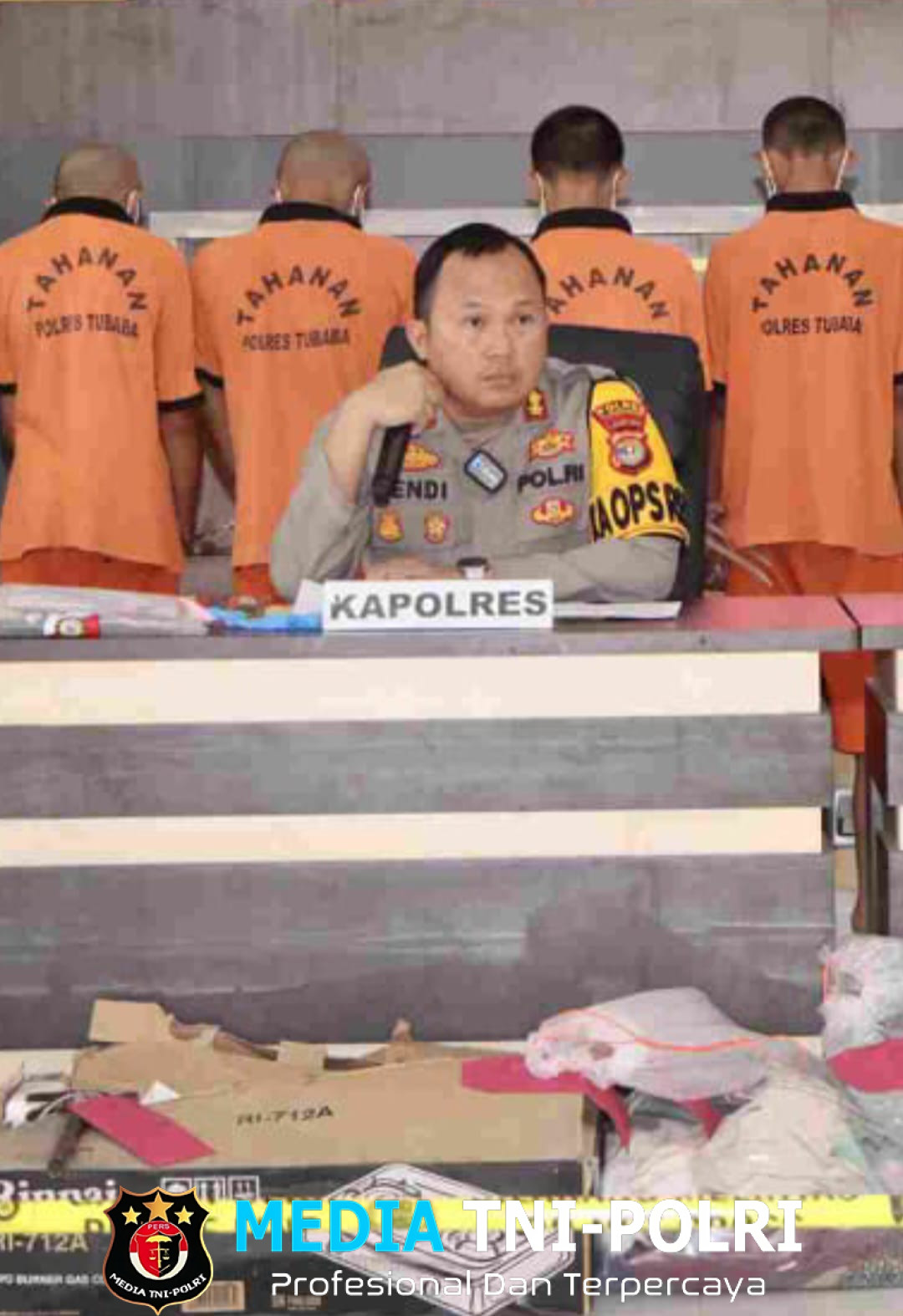 Polres Tulang Bawang Barat Ungkap Sejumlah Kasus Menonjol dalam Operasi Pekat Krakatau 2025