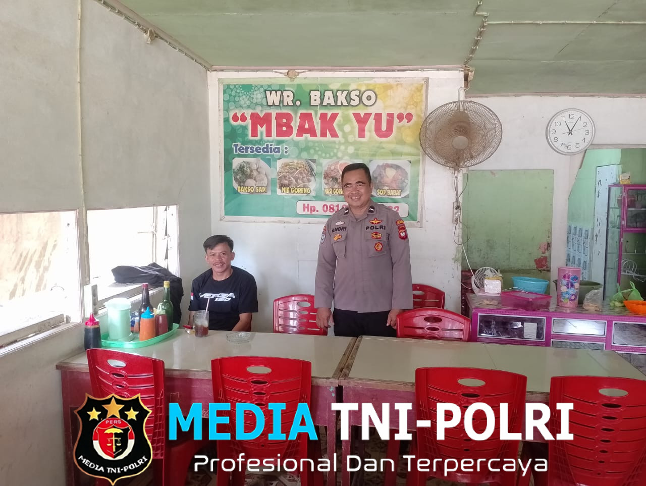 Personel Polsek Kuala Behe Lakukan Patroli Dialogis Demi Terciptanya Kamtibmas yang Kondusif