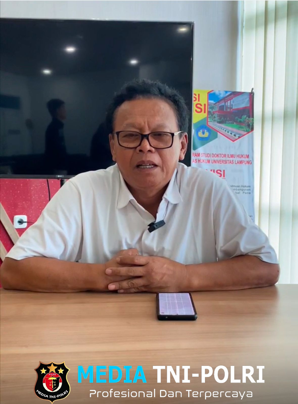 Dosen S3 Fakultas Hukum Unila  Apresiasi Polda Lampung Atas Keberhasilan Penanganan Premanisme