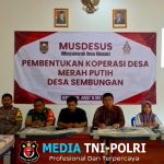Babinsa Nogosari Hadiri Musdesus Guna Pembentukan Koperasi Merah Putih