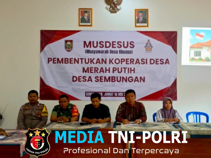 Babinsa Nogosari Hadiri Musdesus Guna Pembentukan Koperasi Merah Putih