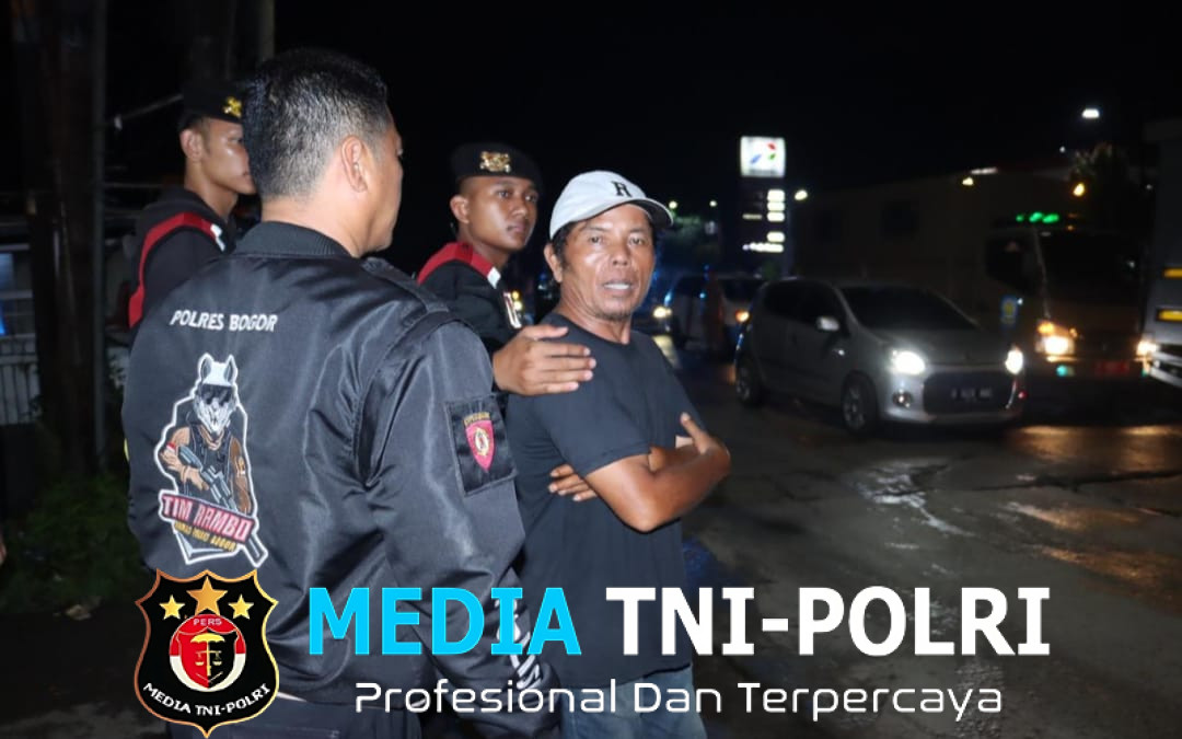 Kapolres Bogor Pimpin Patroli Gabungan Cegah Gangguan Kamtibmas dan Premanisme