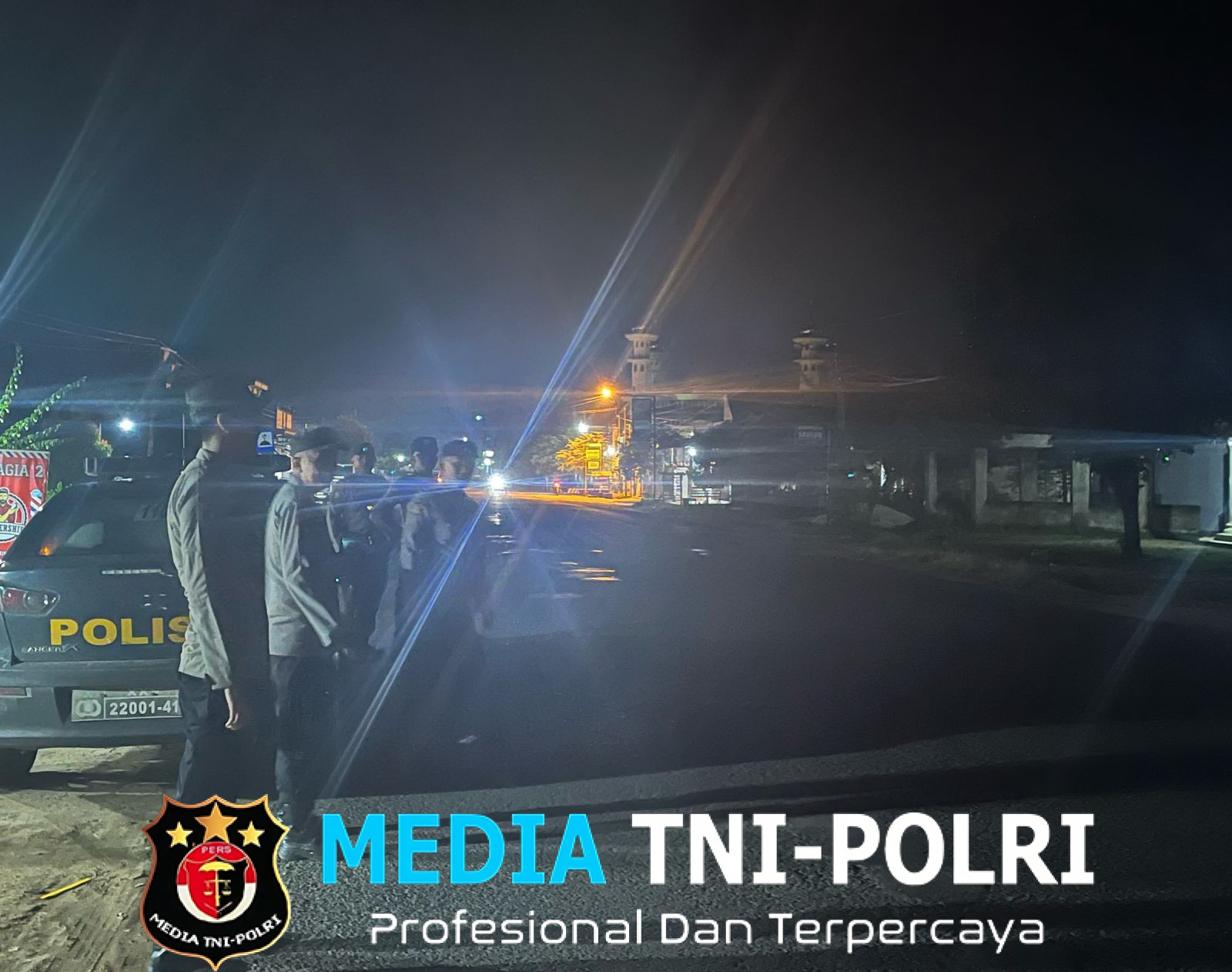 Jajaran Polres Tulang Bawang Barat Gelar Patroli Malam Hari, Amankan Kamtibmas di Akhir Pekan