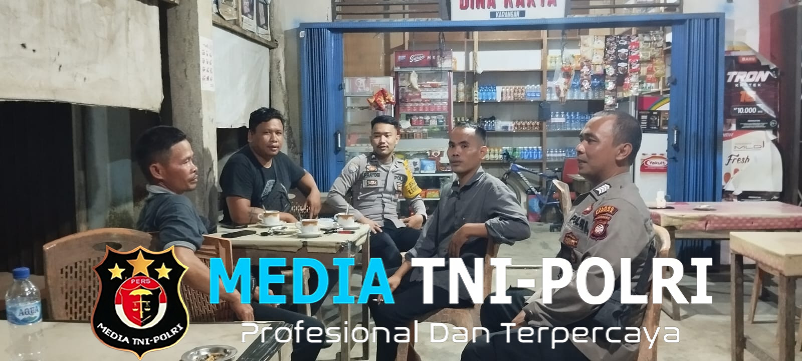 Cegah Premanisme dan Kriminalitas, Polsek Mempawah Hulu Laksanakan Ngopi Kamtibmas Bersama Warga