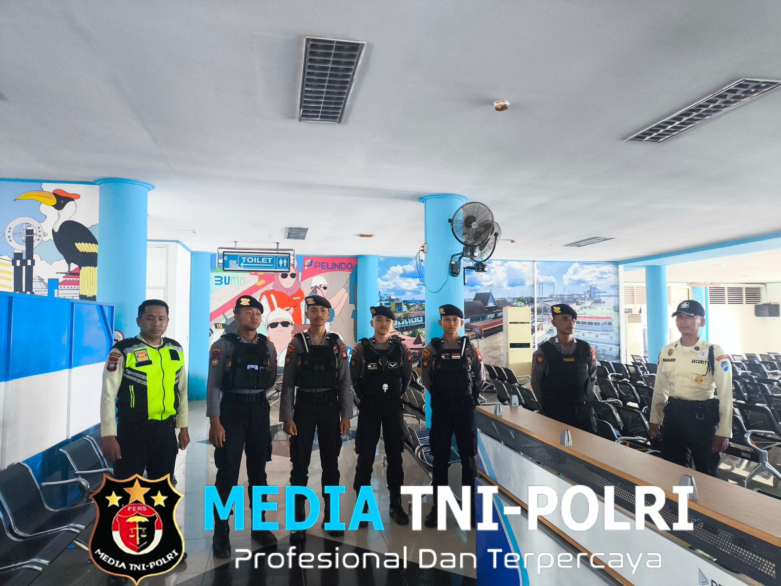 Satgas Preventif Ditsamapta Gelar Patroli Anti Premanisme di Pelabuhan Dwikora Pontianak