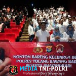 Momentum Refleksi Atas Beratnya Tugas Polri, Kapolres Tulang Bawang Barat Pimpin Nobar Film Sayap-Sayap Patah II