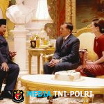 Presiden Prabowo Subianto Disambut Hangat Raja dan Ratu Thailand di Amphorn Royal Palace