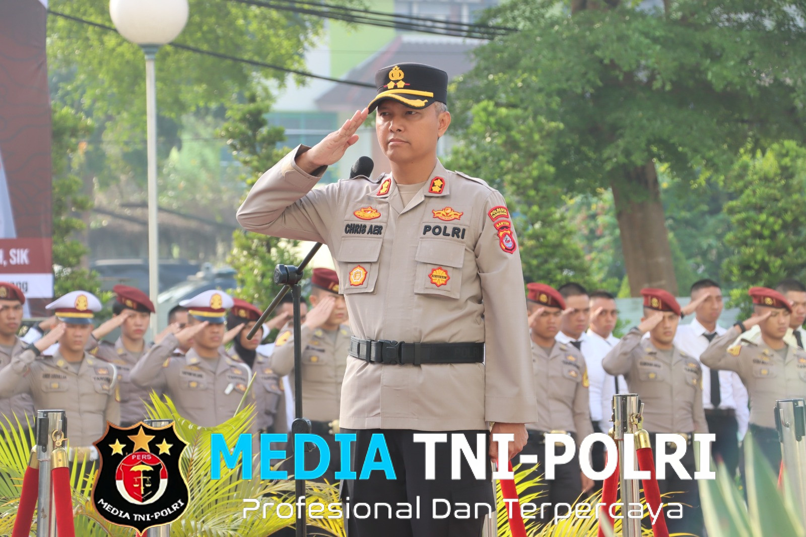 Polresta Tangerang Gelar Upacara Harkitnas ke-117, Wakapolresta Sampaikan Pesan Persatuan Bangsa