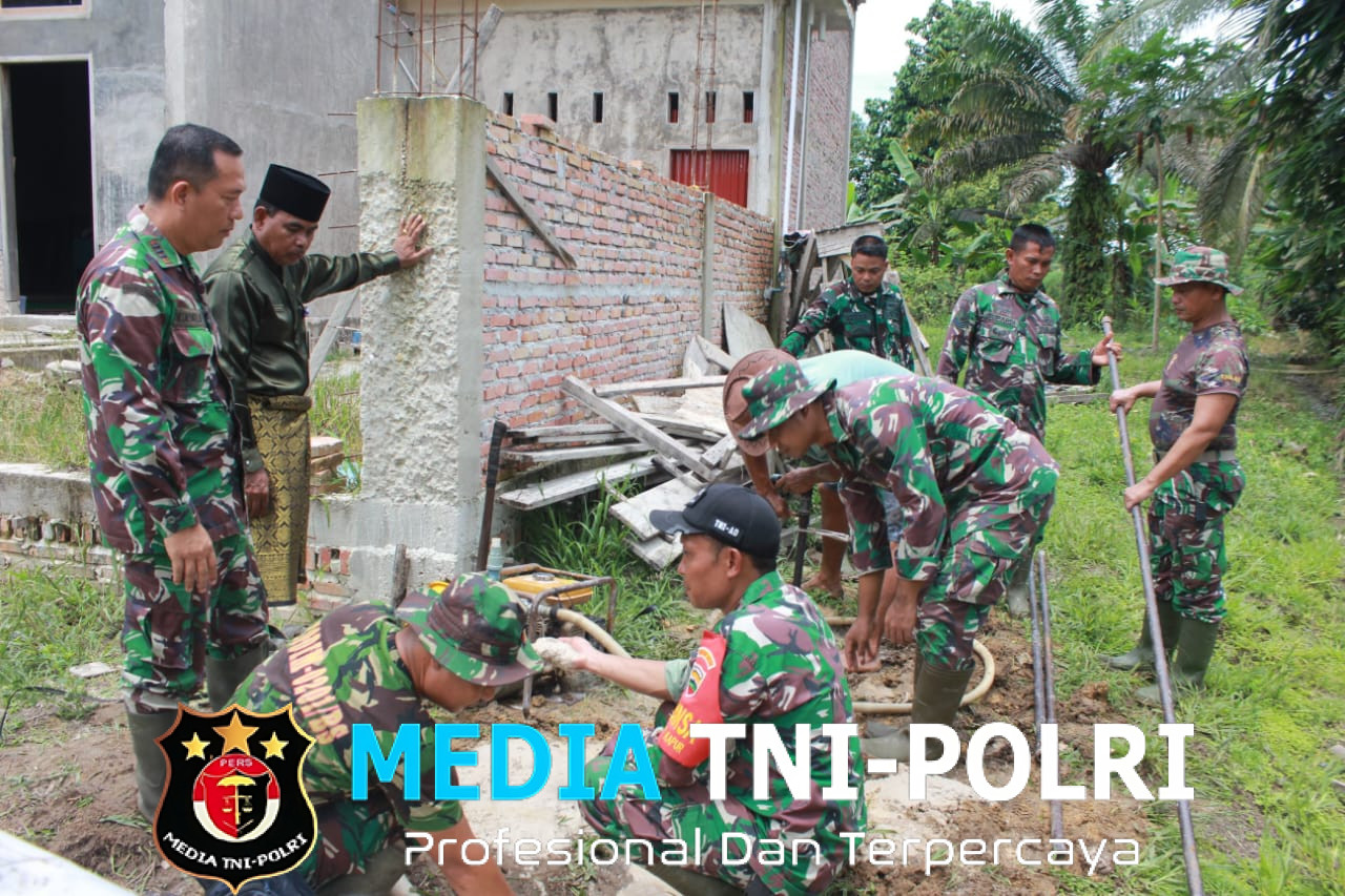 TMMD ke-124 Kodim 0320 Dumai Sumur Bor dan MCK Hadirkan Kesejahteraan Baru Bagi Warga Bukit Kapur