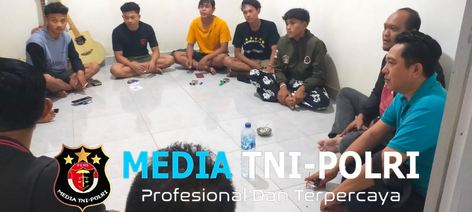 Berawal Dari Laporan Warga Ke 110, Polres Lamtim Gagalkan Bentrok Sekelompok Pemuda