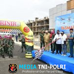 Ribuan Prajurit Petarung Pasmar 3 Sukses Laksanakan Hanmars Sejauh 16 Kilometer di Kota Sorong