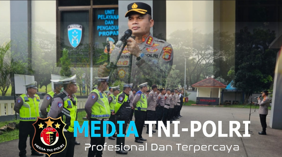 Polres Metro Bekasi Gelar Apel Kesiapan Pengamanan Kunjungan Wapres Gibran Rakabuming Raka ke Cikarang Selatan