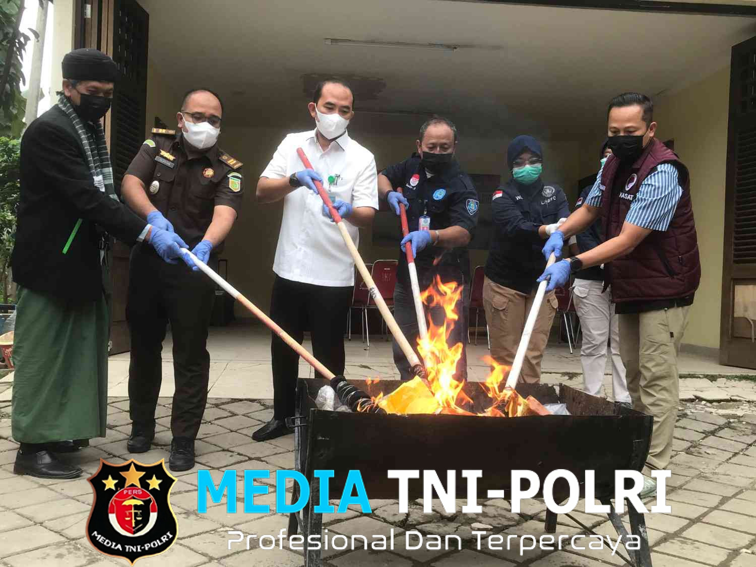 Polres Metro Bekasi Musnahkan Barang Bukti Narkoba, Wujud Komitmen Perangi Narkotika