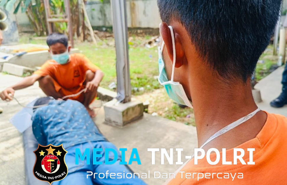 Polres Lampung Tengah Gelar Rekonstruksi Kasus Pembunuhan Santri di Saluran Irigasi