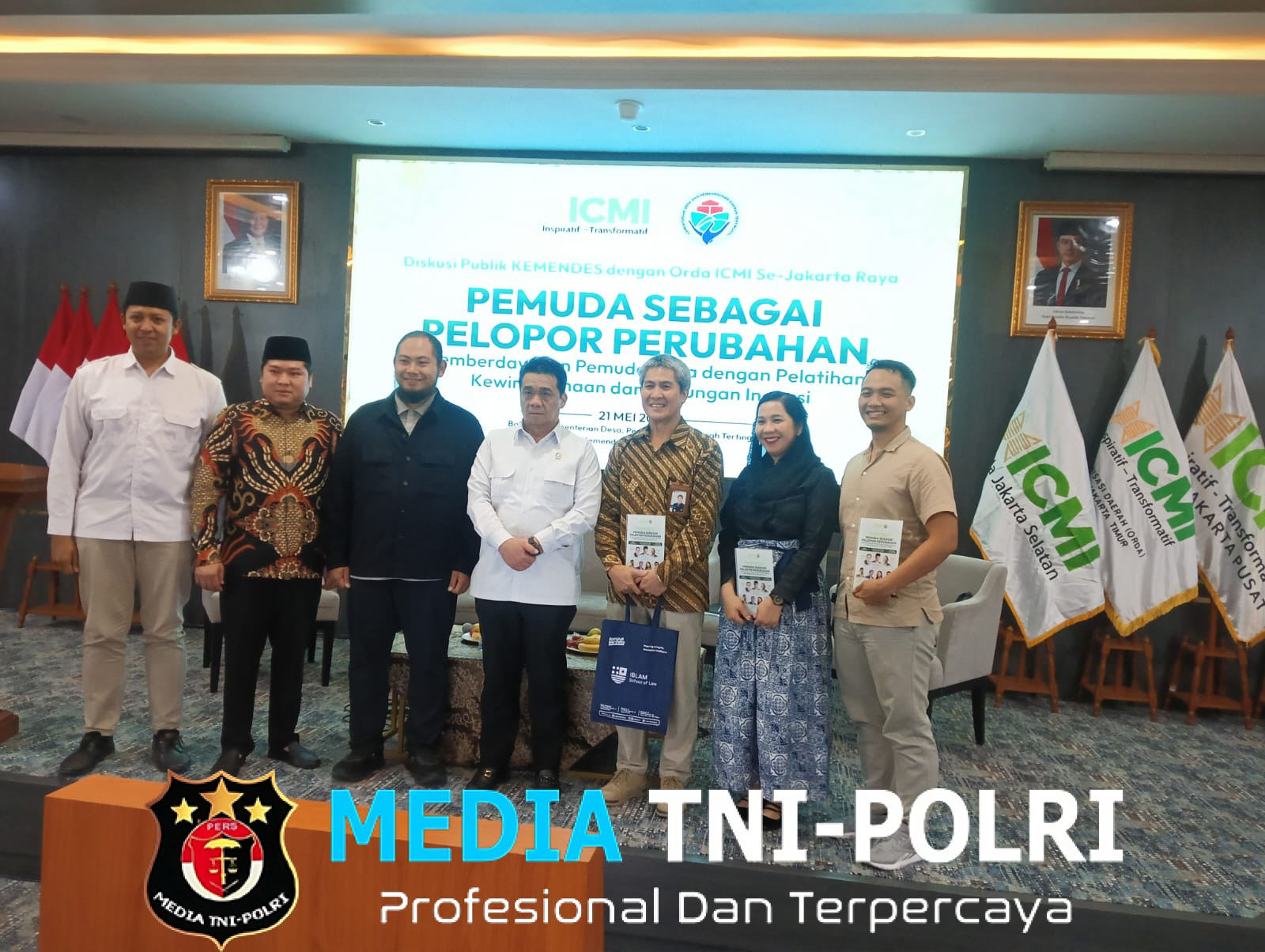 Sukseskan Kolaborasi ORDA ICMI Se-Jakarta Raya Adakan Kegiatan Diskusi Publik Bersama KEMENDES PDT