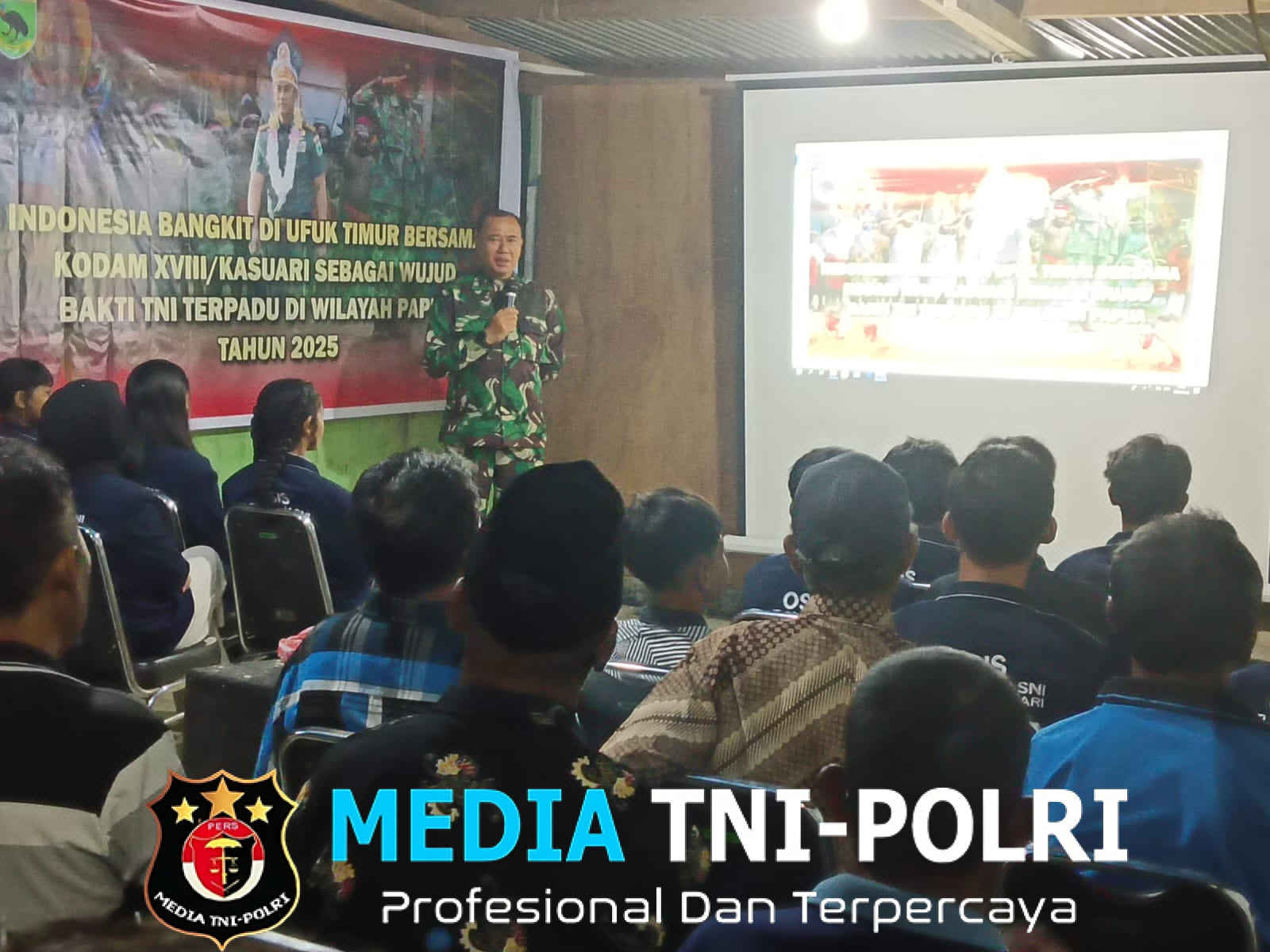 Jajaran Kodam XVIII/Kasuari Gelar Nobar Film Inspiratif dalam Rangka Peringatan Harkitnas ke-117