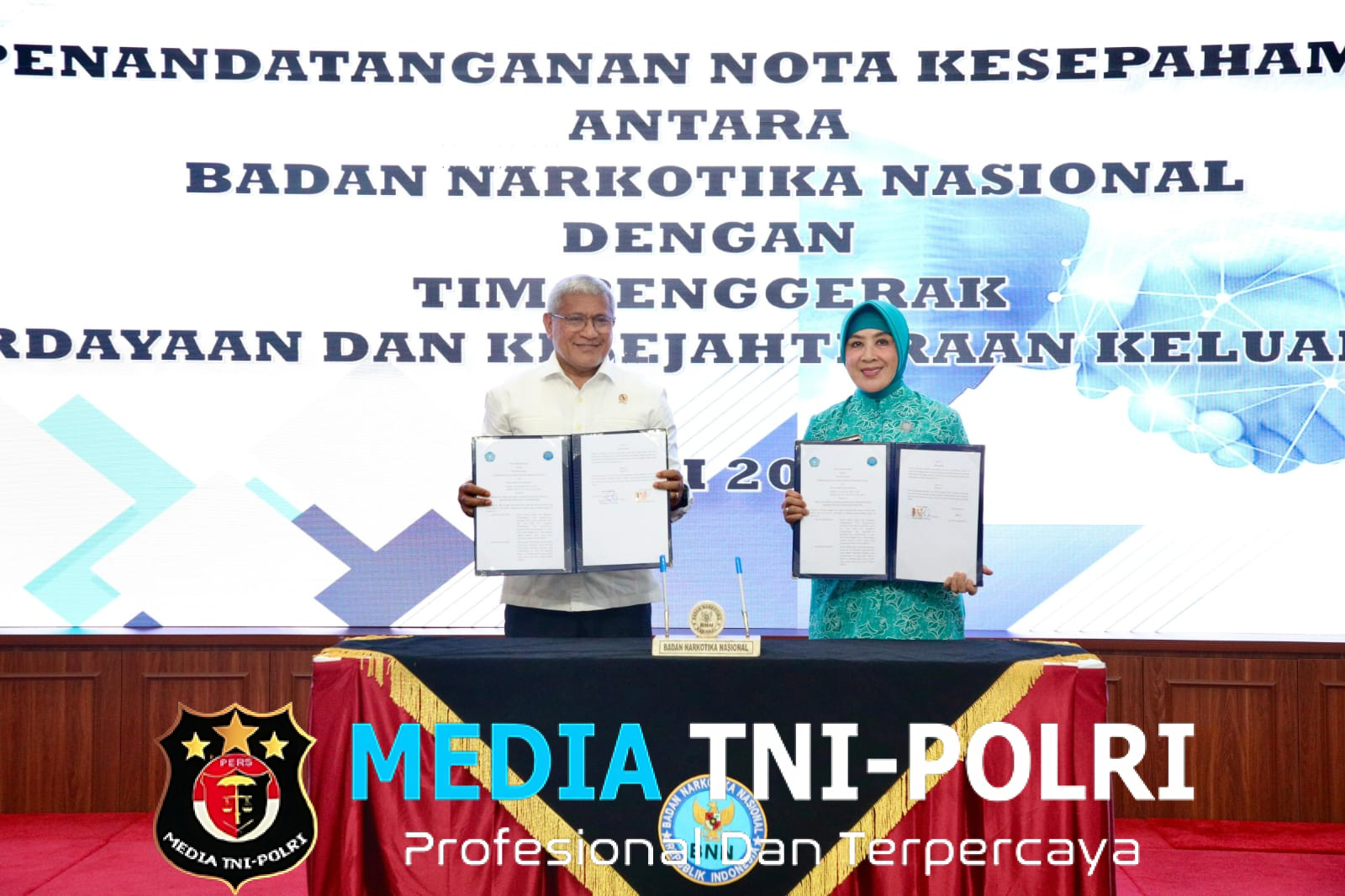 Cegah Penyebaran dan Penyalahgunaan Narkoba, TP PKK Pusat Jalin Kerja Sama dengan BNN