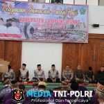Polres Lampung Barat Laksanakan Pengamanan Pelepasan 307 Calon Jamaah Haji